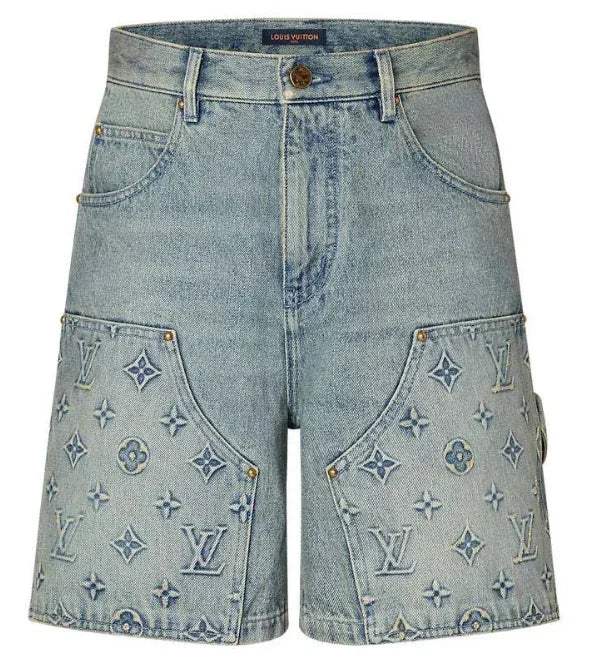Louis Vuitton 'Monogram' Denim Workwear Set - Image 2