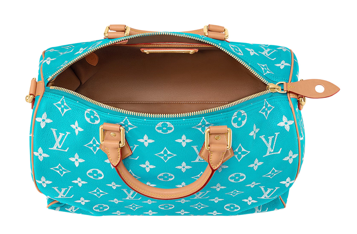 Louis Vuitton Speedy P9 Bandouliere 40 Turquoise - Image 2