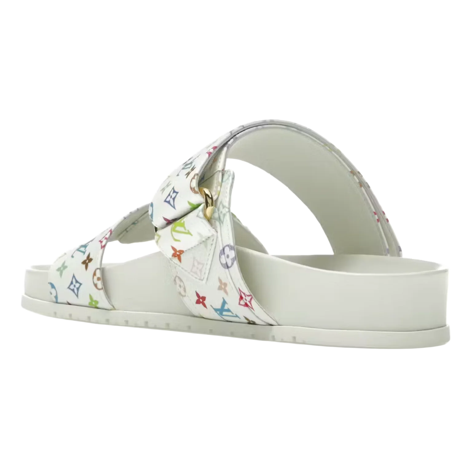 Louis Vuitton x Takashi Murakami 'White' Womens Mule - Image 2