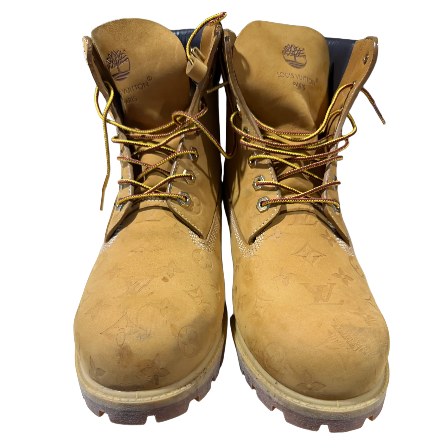 Louis Vuitton x Timberland 'Wheat' Boots (Used) - Image 3