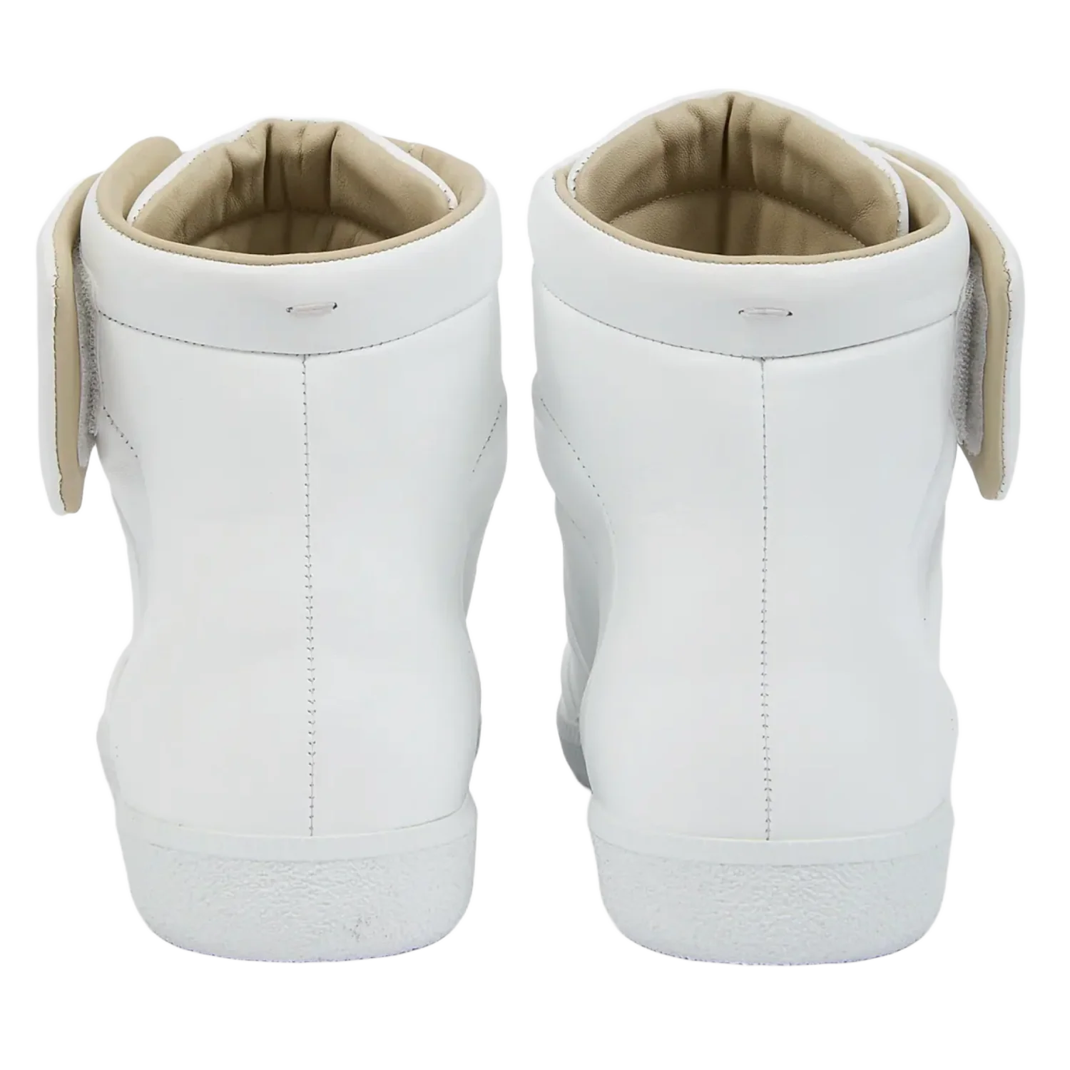 Maison Margiela 'White' Future Leather Sneakers - Image 2