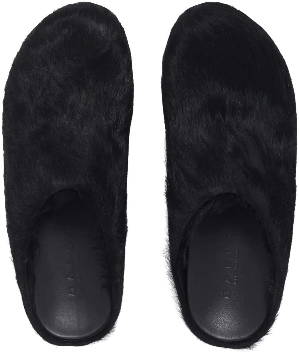 Marni 'Black' Sabot Slippers - Image 2