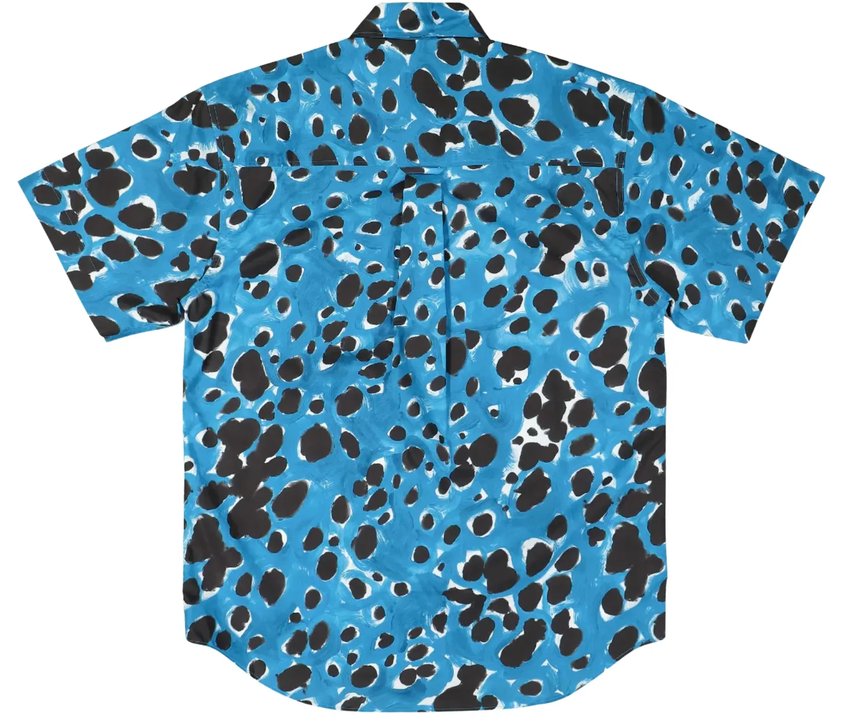 Marni 'Paint Dots' Blue Button Shirt - Image 2