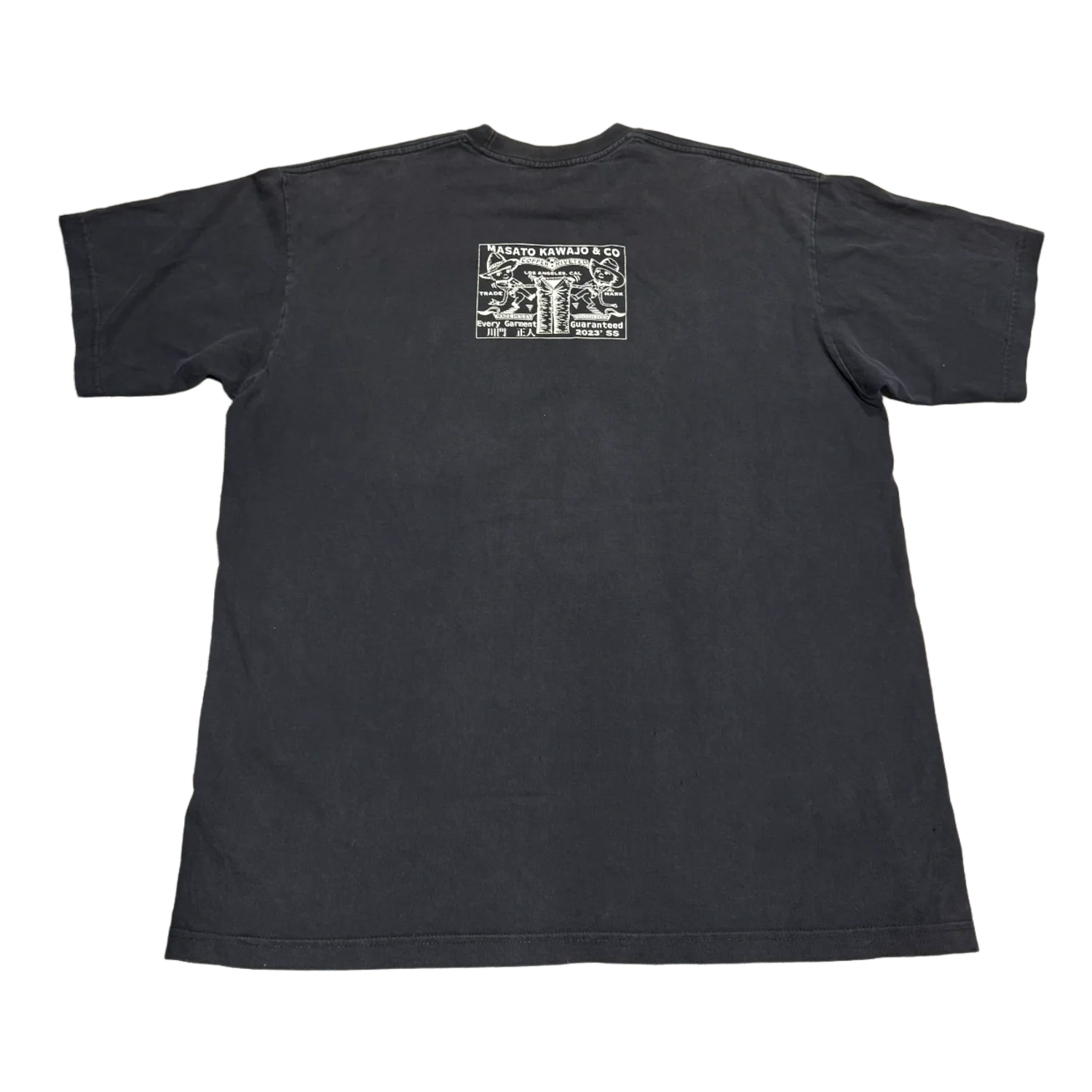 Masato Kawajo 'Fuck' Black Tee - Image 2