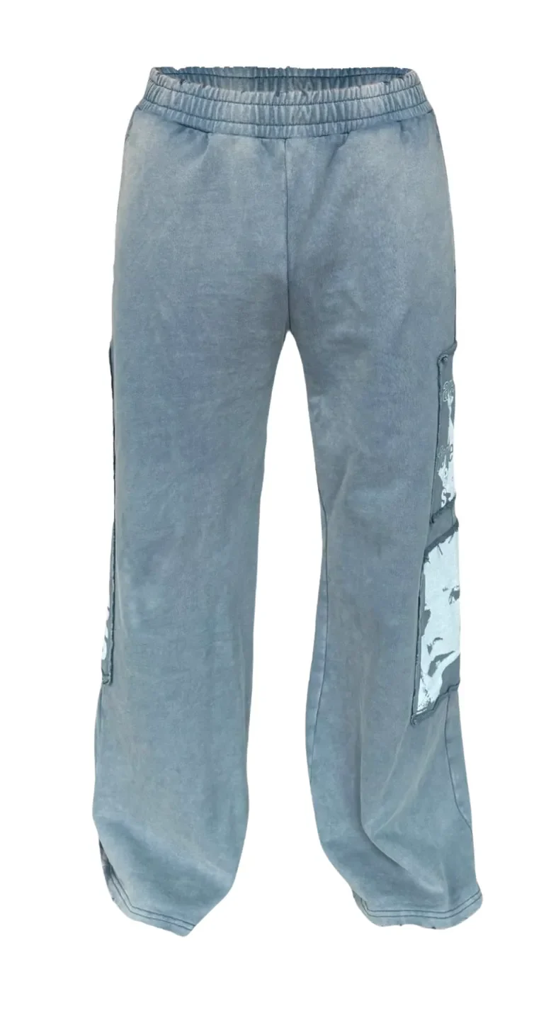 Matière De Dèsirs 'Washed Blue' Encore Sweatpants