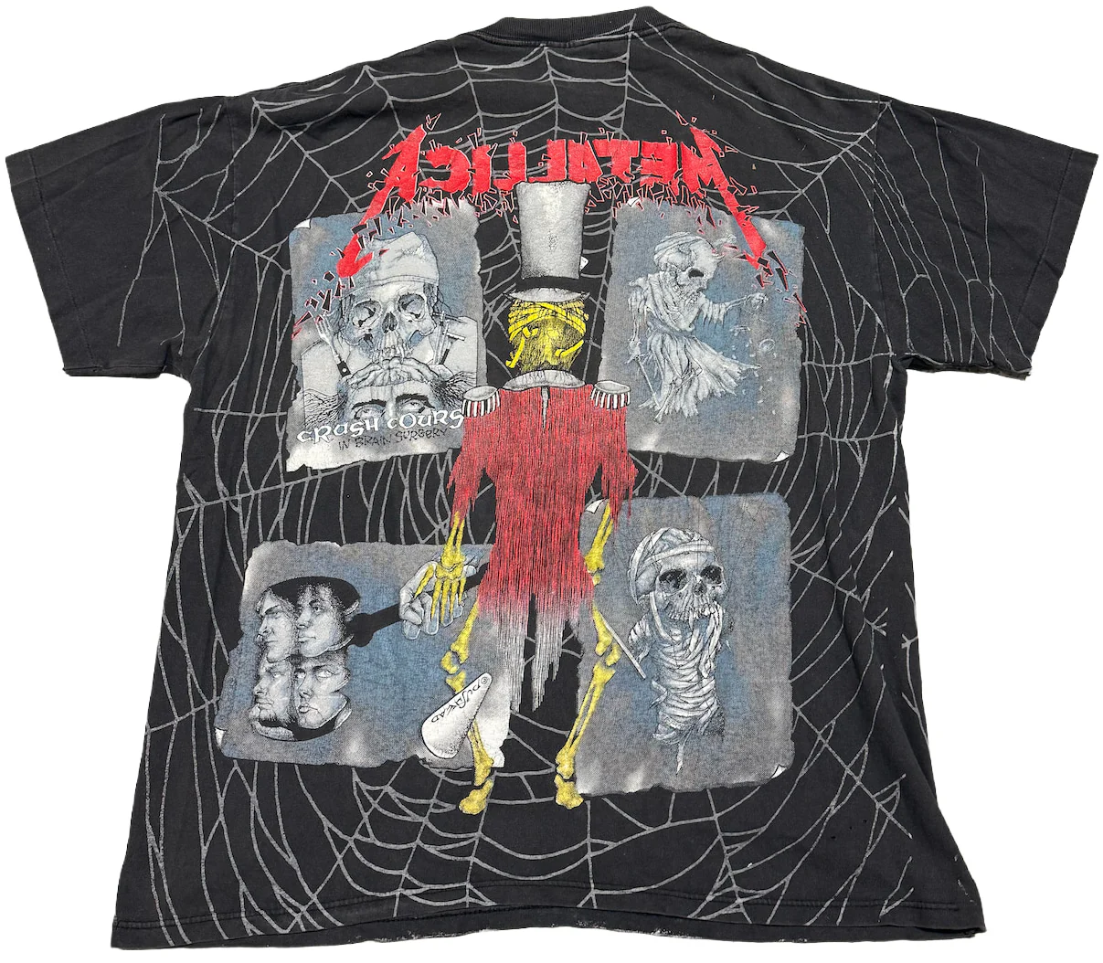 Metallica 'Damage Inc' Vintage Black Tee - Image 2