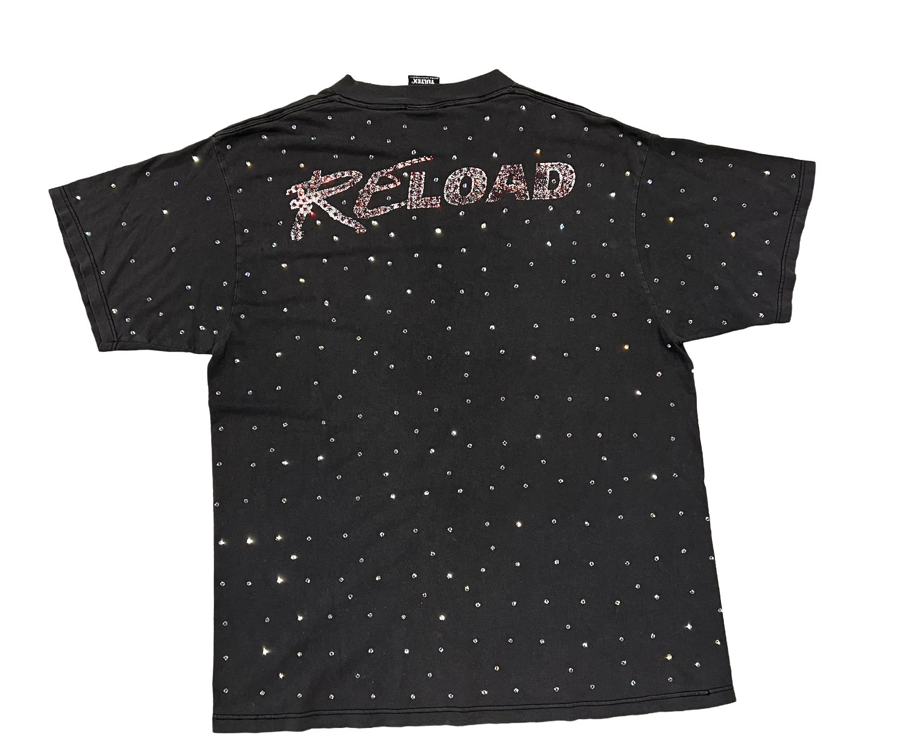 Metallica 'Reload' Rhinestone Vintage Tee - Image 2