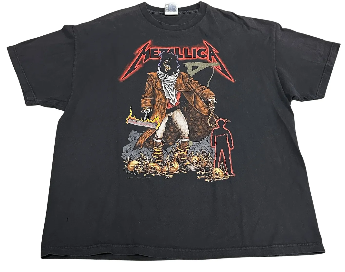 Metallica 'Unforgiven' Vintage Tee