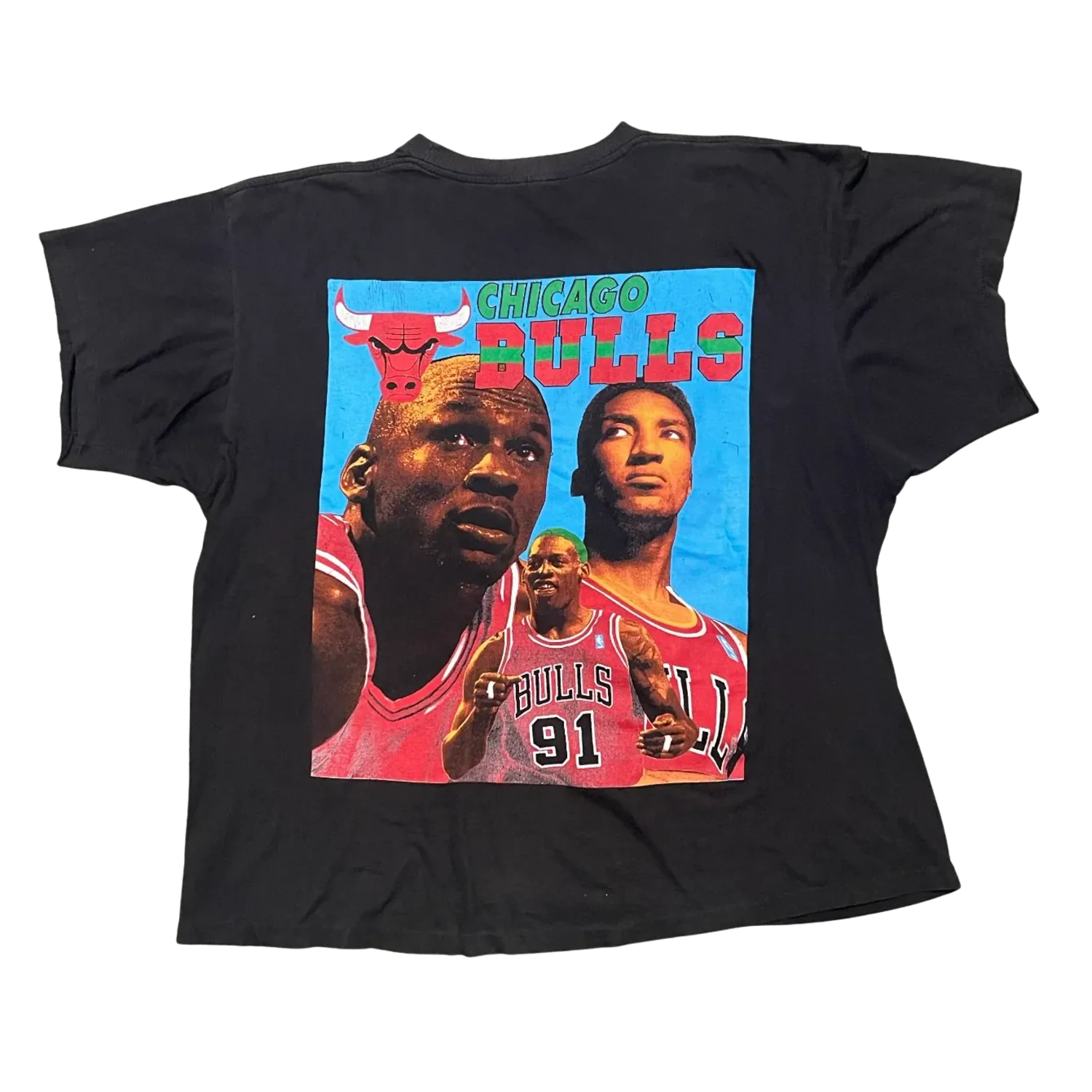 Michael Jordan 'Big 3' Vintage Tee - Image 2
