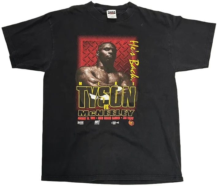 Mike Tyson 'He's Back 1995' Vintage Tee