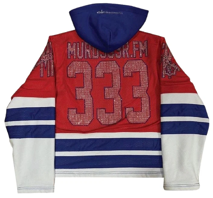 Murd333r.fm 'Swamp Angels' Hockey Jersey Hoodie - Image 2