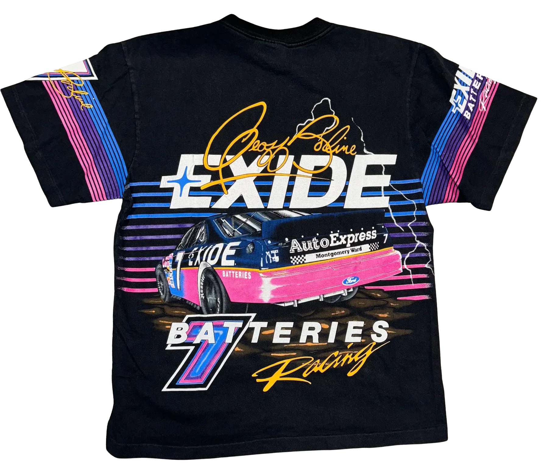 Nascar 'Track Slayer' Geoff Bodine Vintage Tee - Image 2