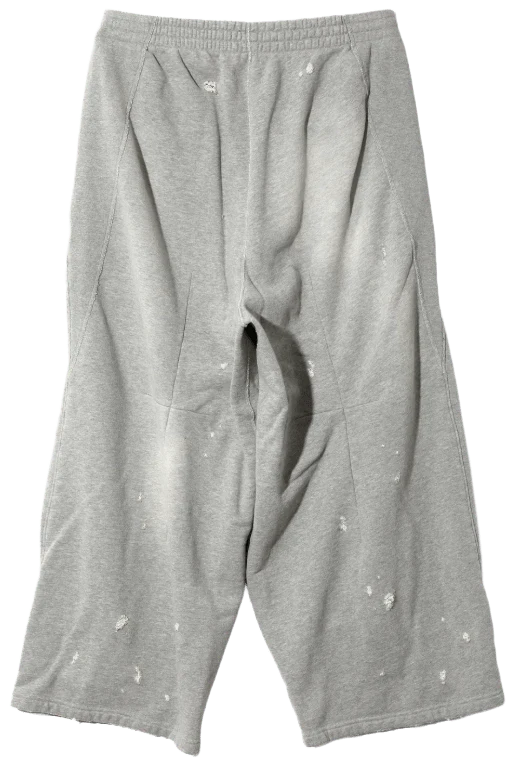Needles 'Deconstructed' Baggy Grey Sweatpants - Image 2