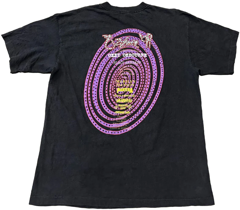 Ozzy Osbourne 'Ozfest '97' Vintage Rhinestone Tee - Image 2