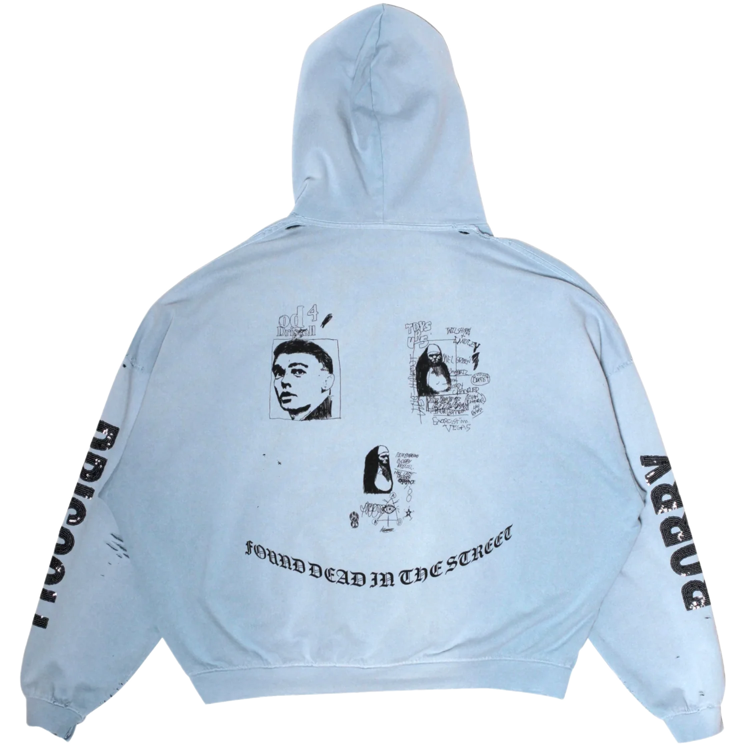 Paly 'Baby Blue' Bobby Driscoll Hoodie - Image 2