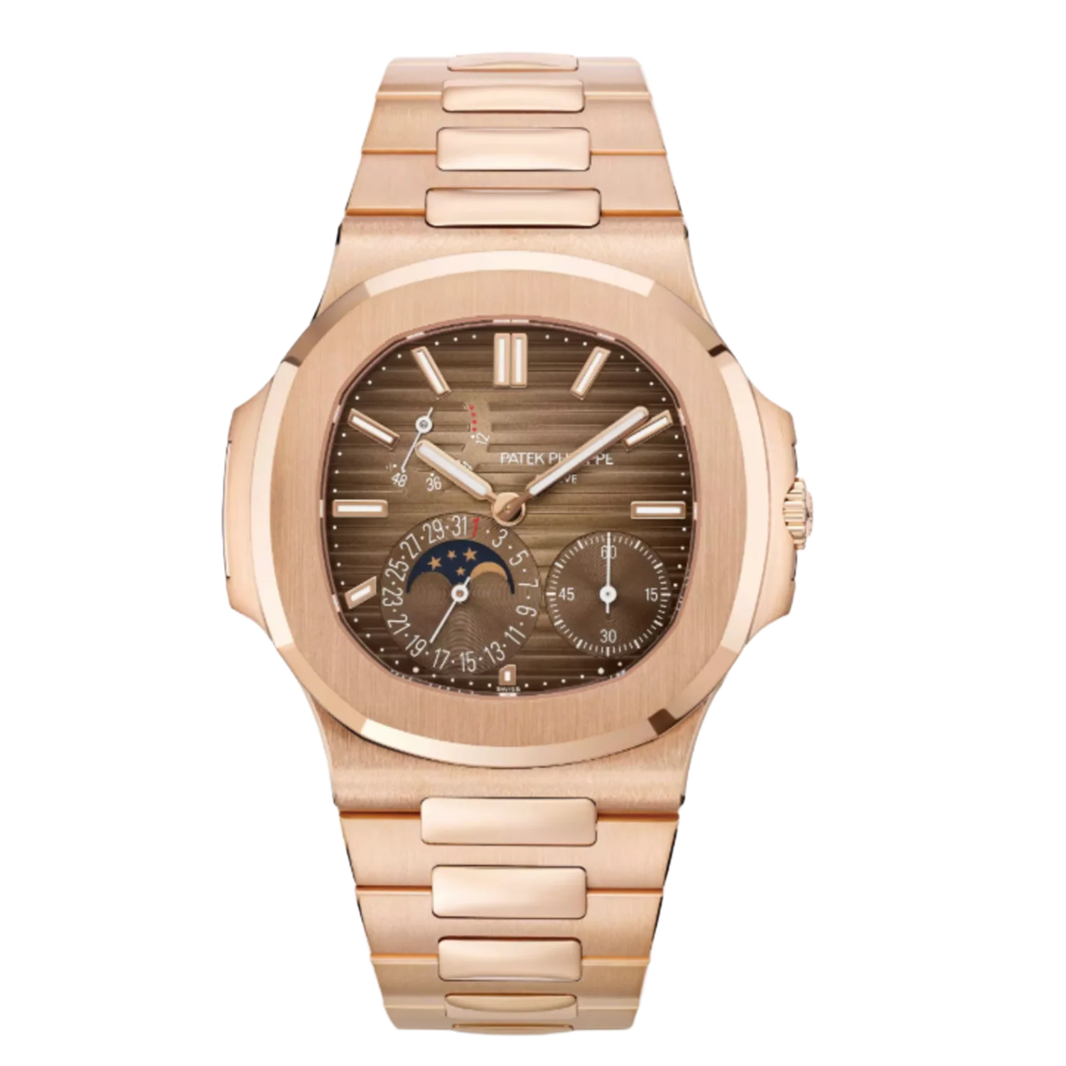 Patek Philippe Nautilus 5712/1R-001 Moon Phases Watch Rose Gold 2022