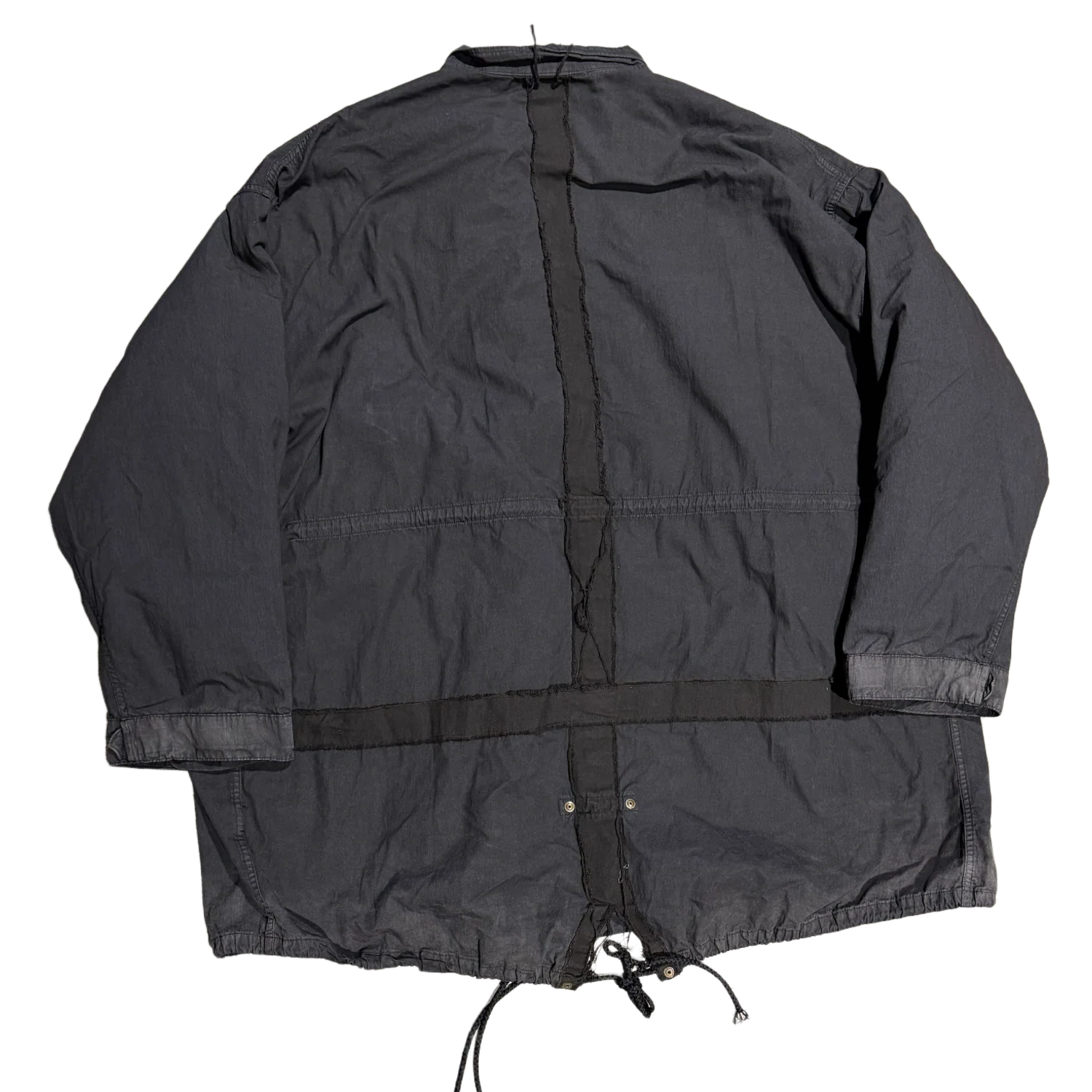 Project G/R 'Black' Cross Fishtail Parka - Image 2