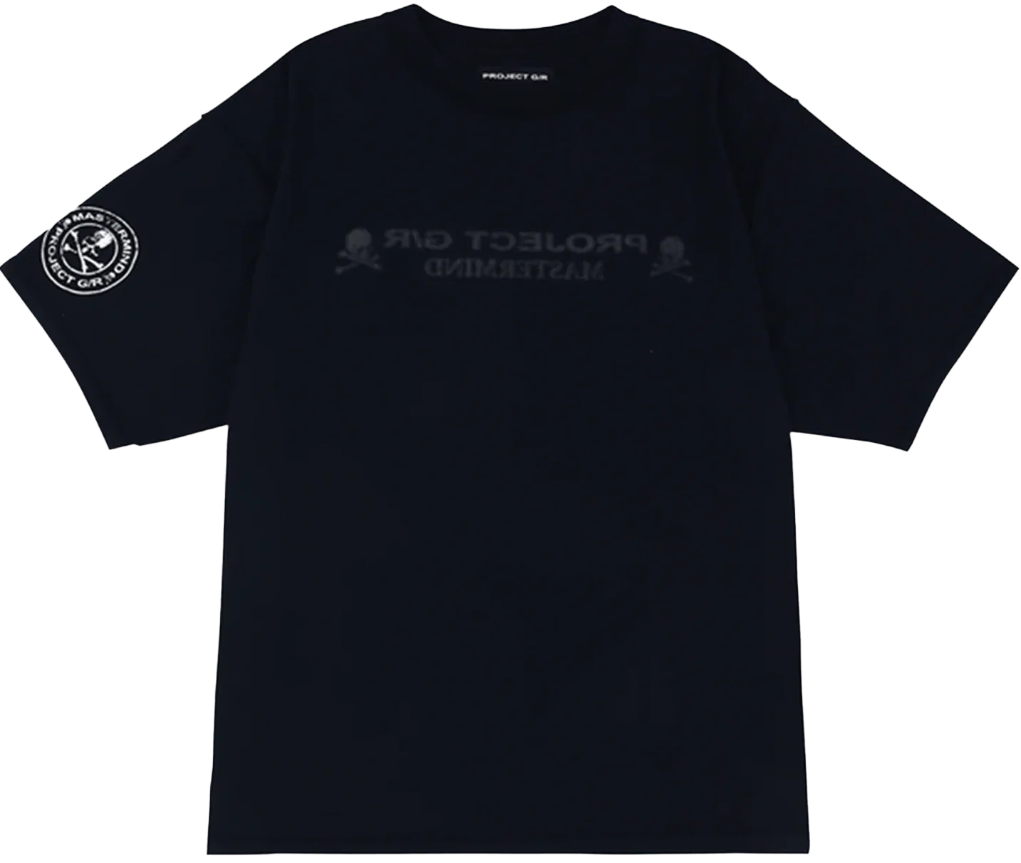 Project G/R Mastermind 'Inside Out' Black Tee