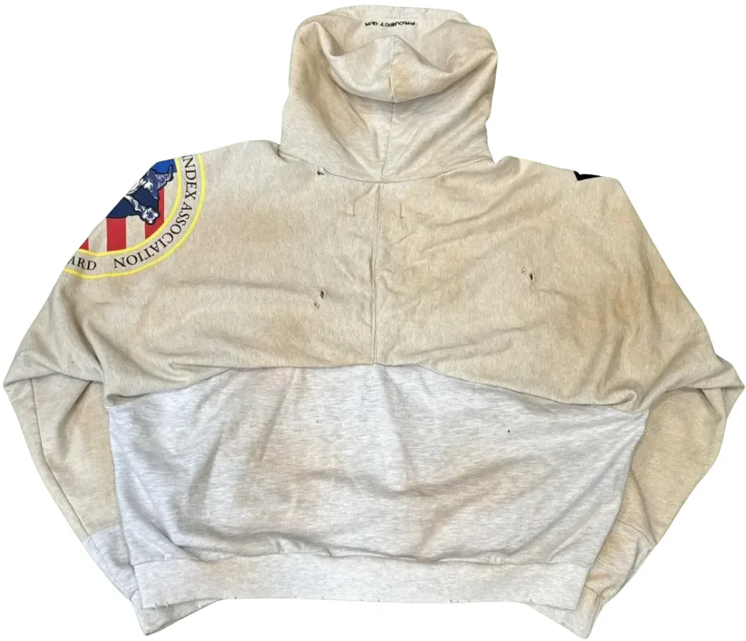 Project G/R 'Reconstructed' NYC Exclusive Folded Zip Up Hoodie - Image 2