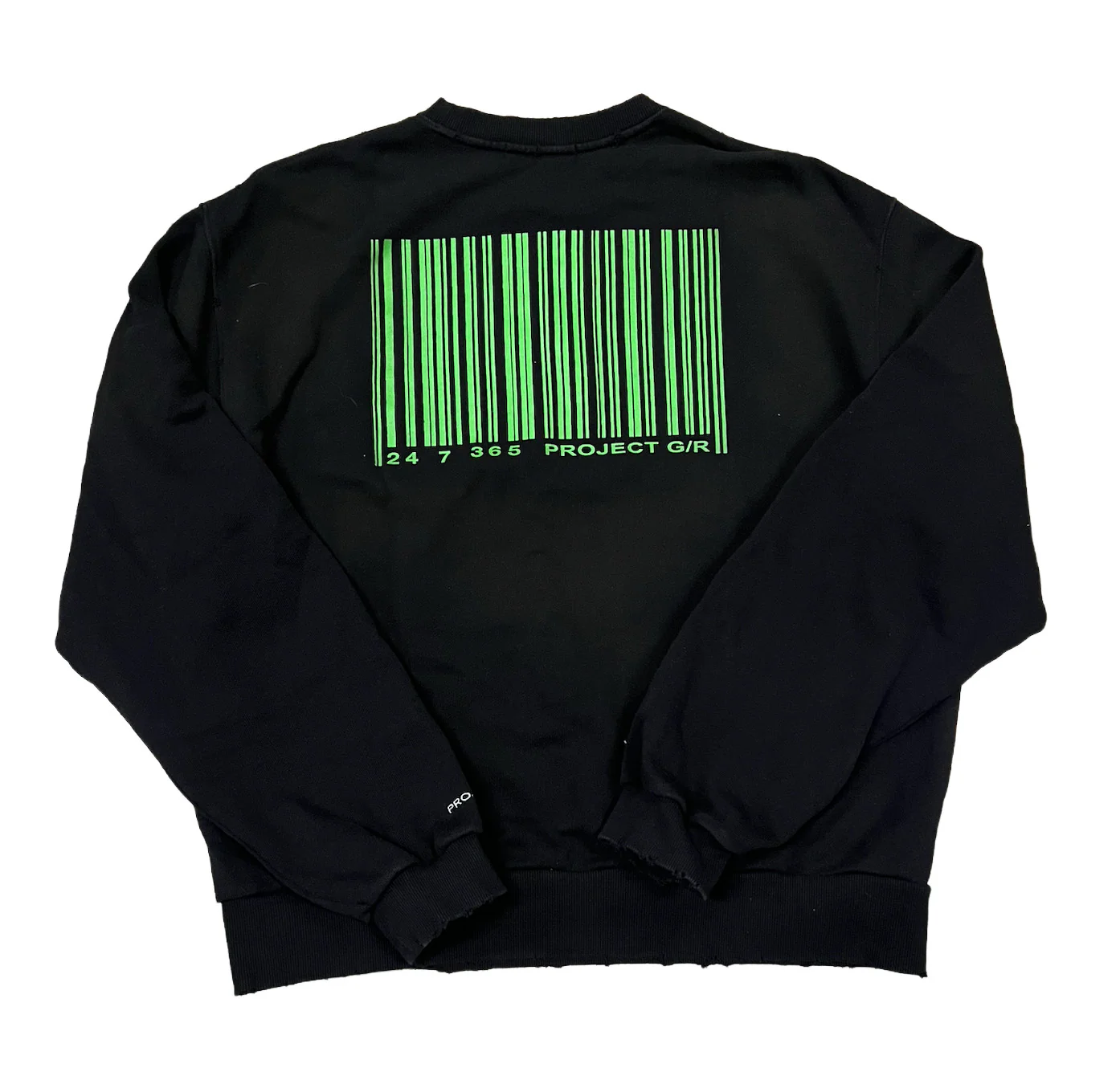 Project G/R 'X-Generation' Black Crewneck - Image 2