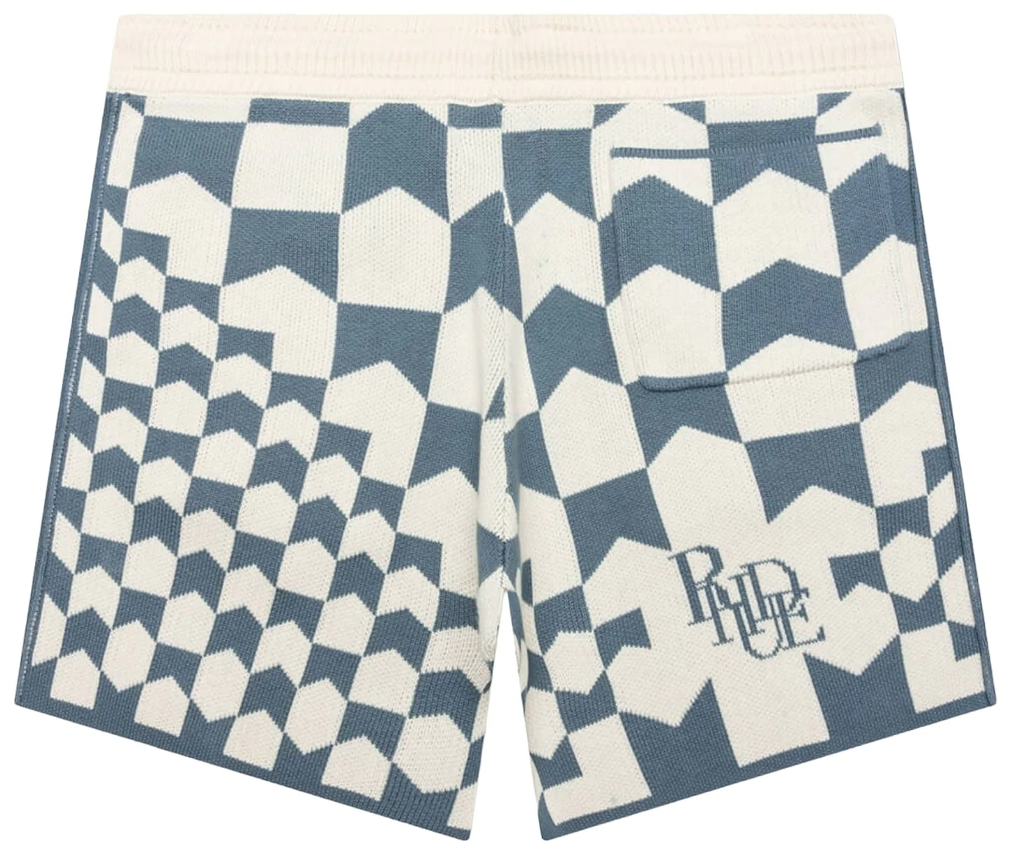 Rhude 'Racing' Cashmere Shorts - Image 2