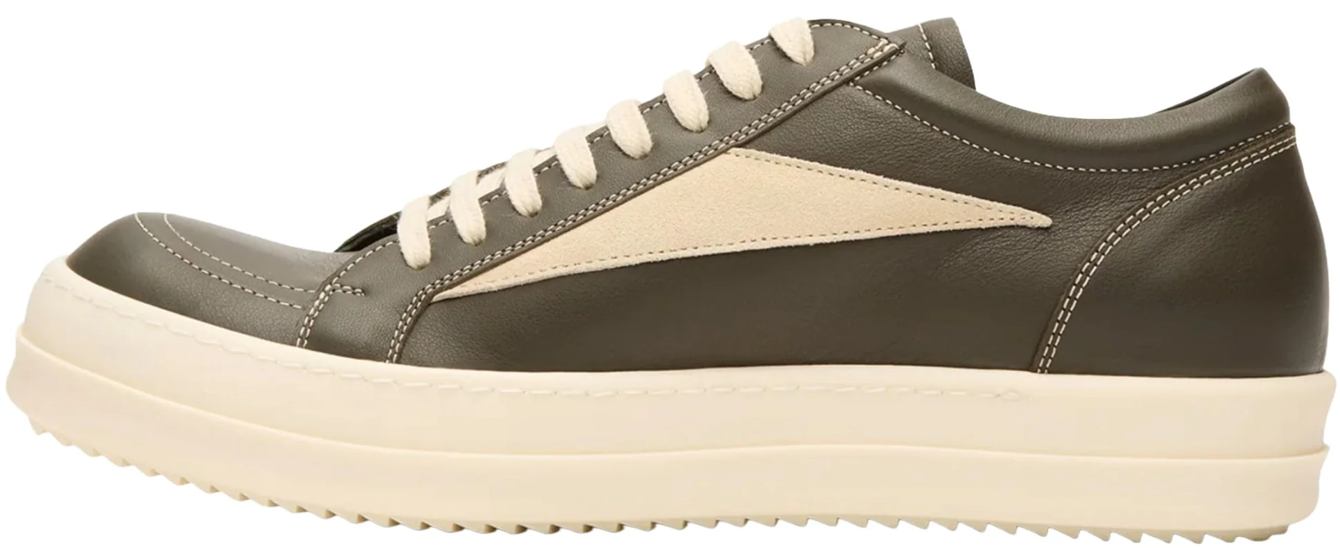 Rick Owens 'Bosco' Leather Vintage Sneaks - Image 2