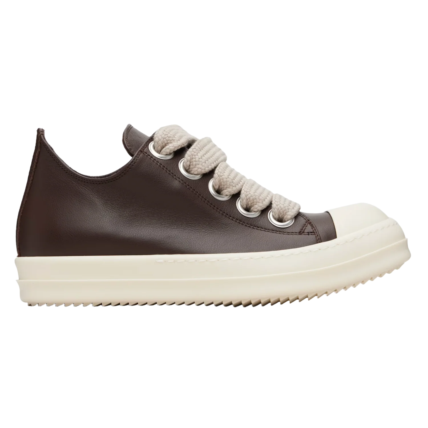 Rick Owens 'Brown Macassar' Jumbo Lace Sneakers