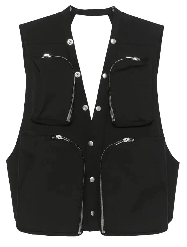Rick Owens Cargo Vest 'Black'
