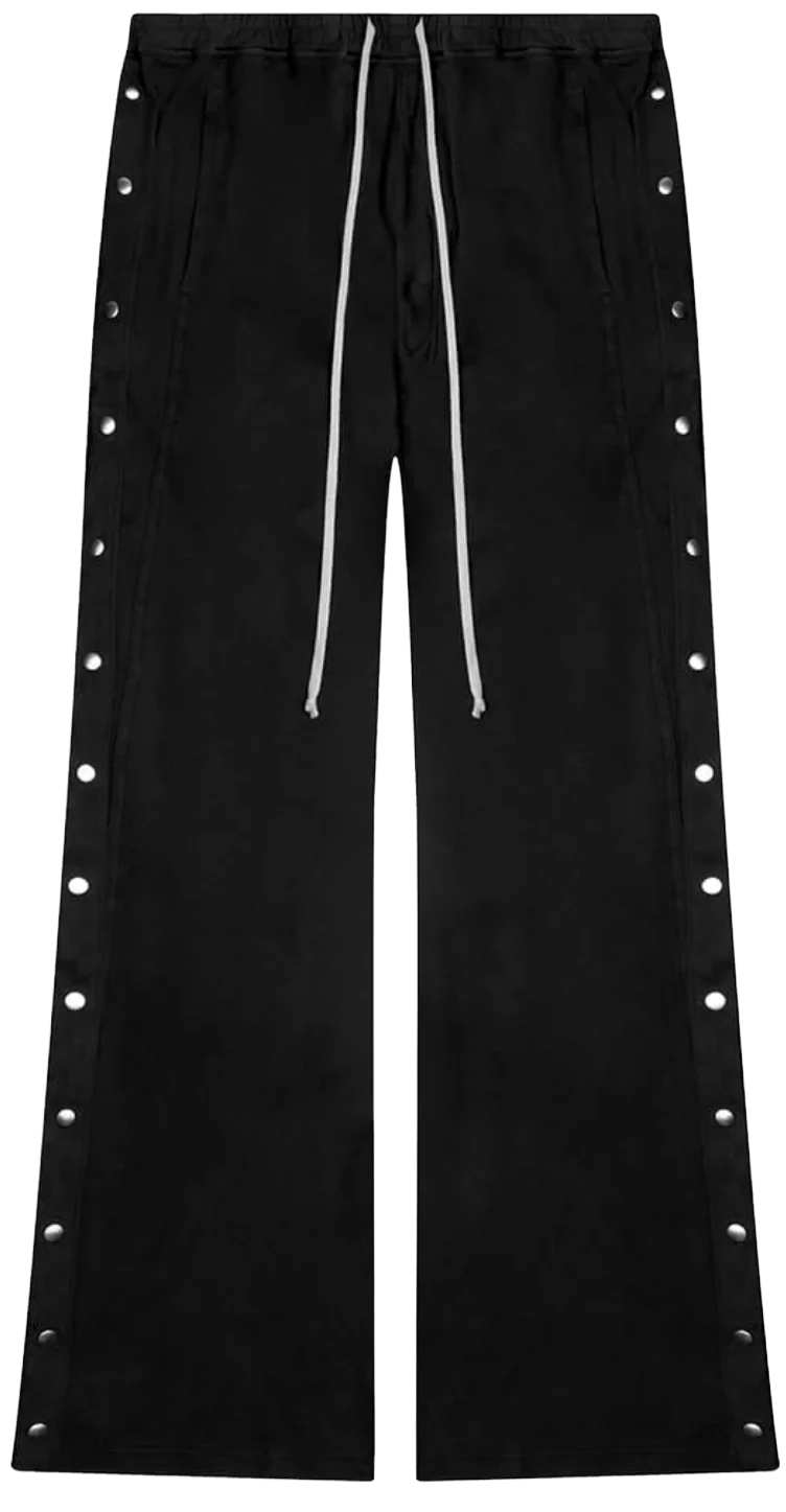 Rick Owens DRKSHDW 'Black' Brushed Jersey Pusher Pants