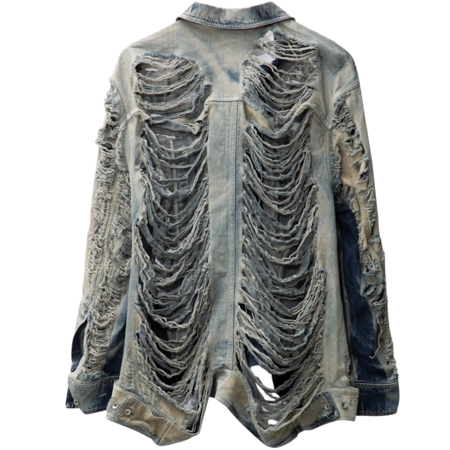 Rick Owens DRKSHDW 'Mineral Pearl' Jumbo Worker Jacket - Image 2