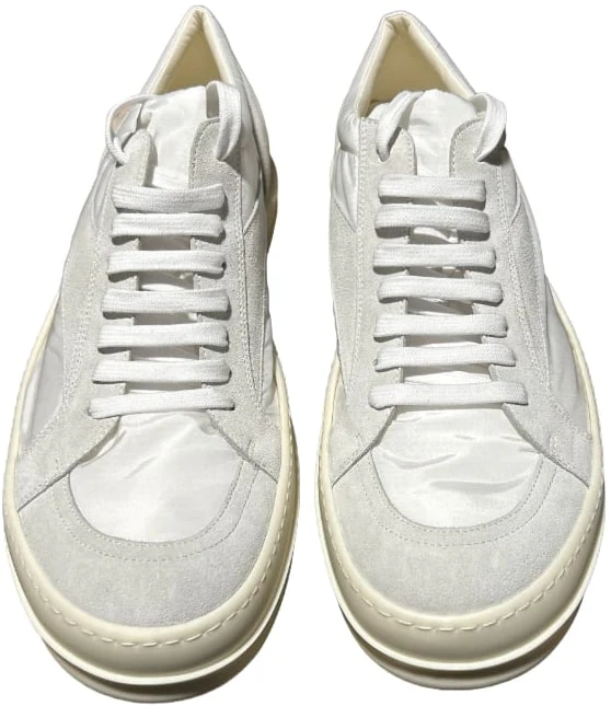Rick Owens 'Milk' Nylon Vintage Sneaks - Image 2