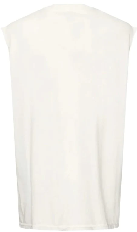 Rick Owens 'Milk' Tarp Sleeveless Tee - Image 2
