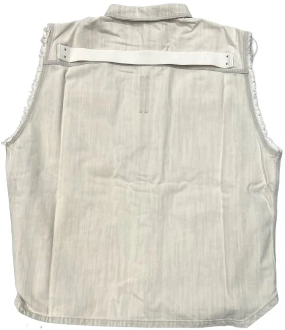 Rick Owens 'Milk Wash' Tommy Jumbo Outershirt - Image 2