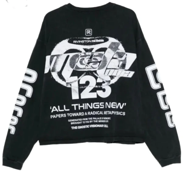 Rivington roi Rebis 'Black' Meta Alma CVA Longsleeve - Image 2