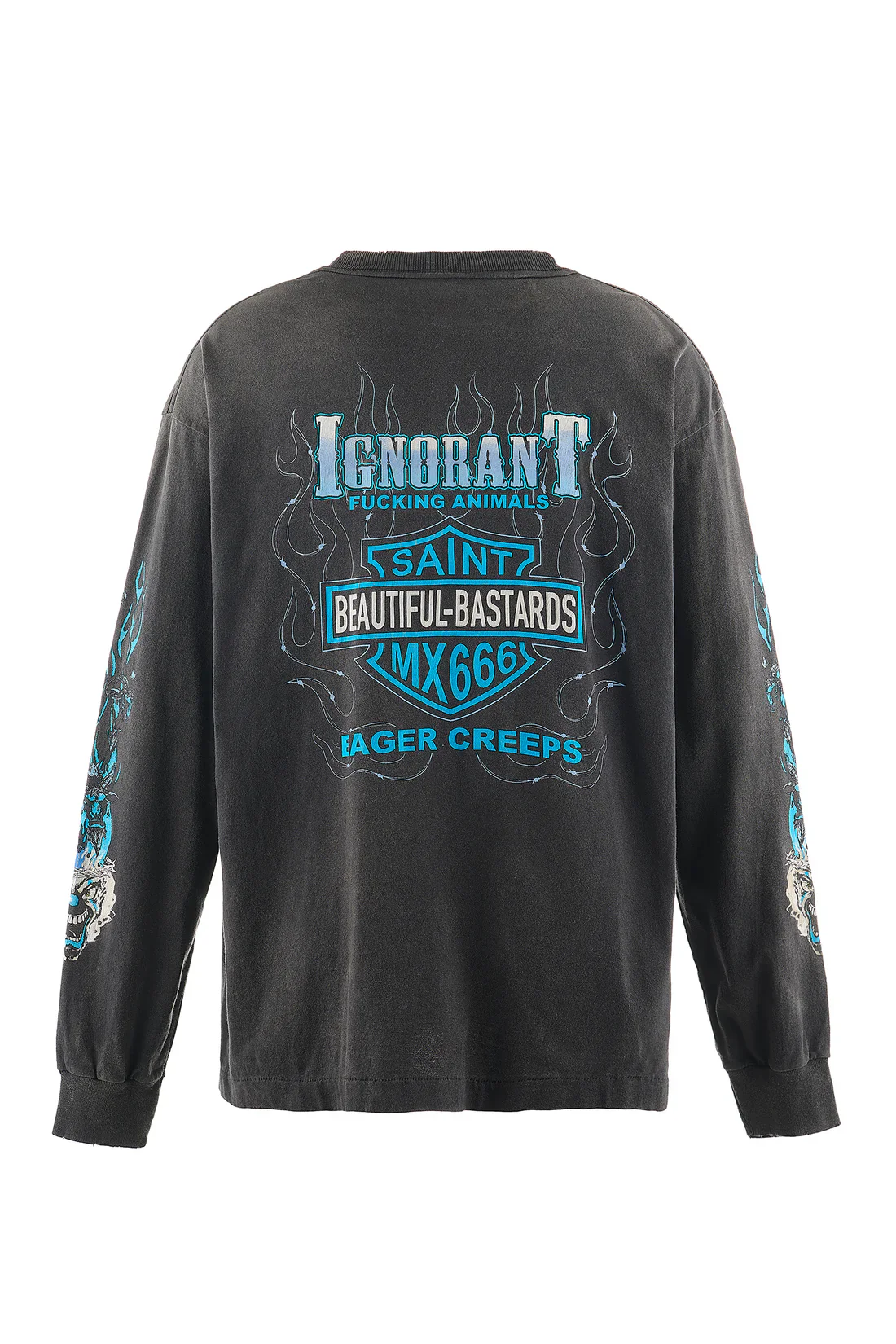 Saint Michael BTFL Bastards Long Sleeve Tee Shirt - Image 2