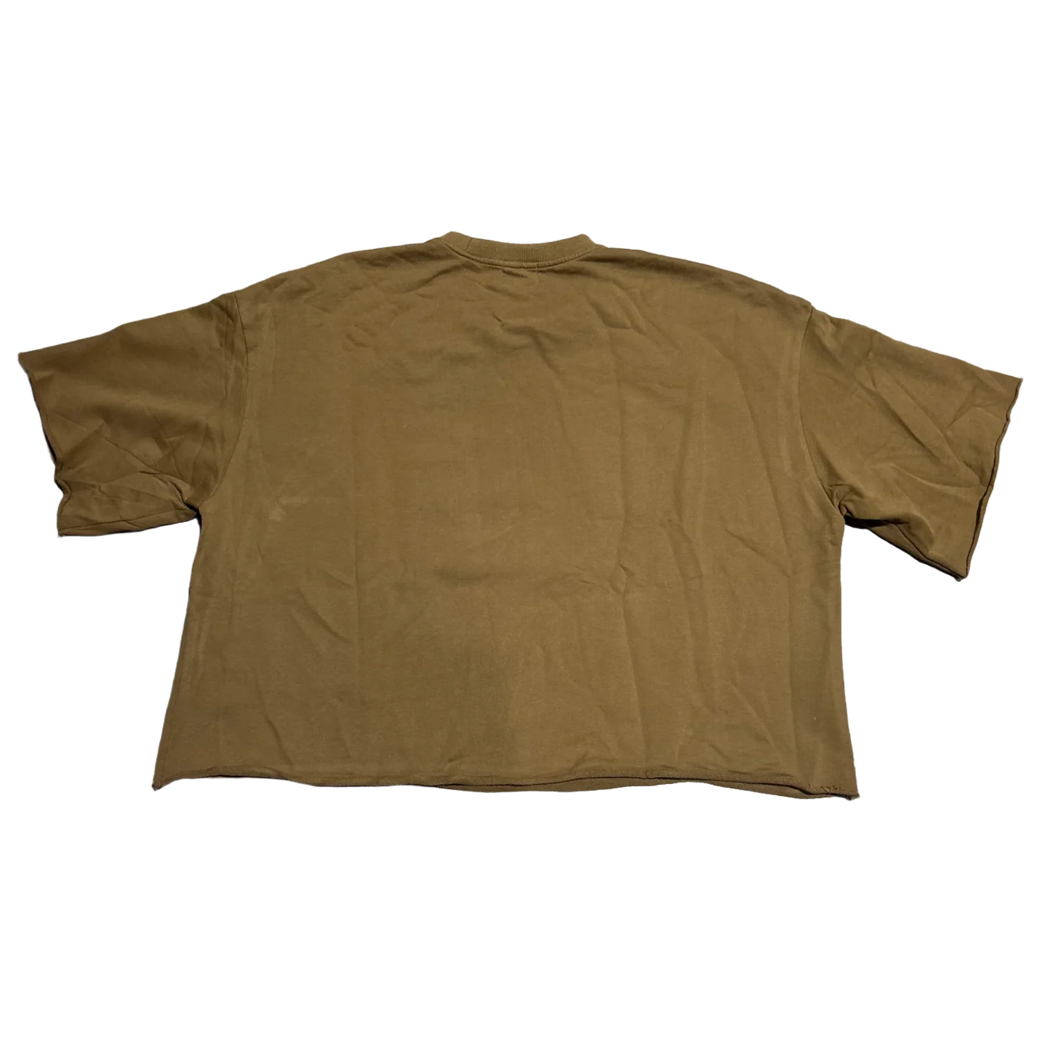 Saint Vanity 'Brown' Love Saint Cropped Crewneck - Image 2