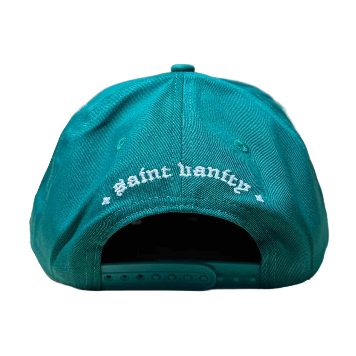 Saint Vanity 'Griffin' Green and Yellow Hat - Image 2