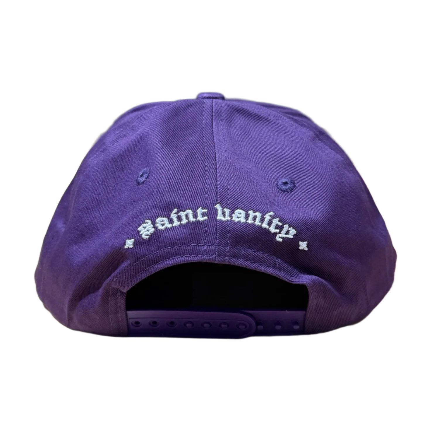 Saint Vanity 'Griffin' Purple and Green Hat - Image 2