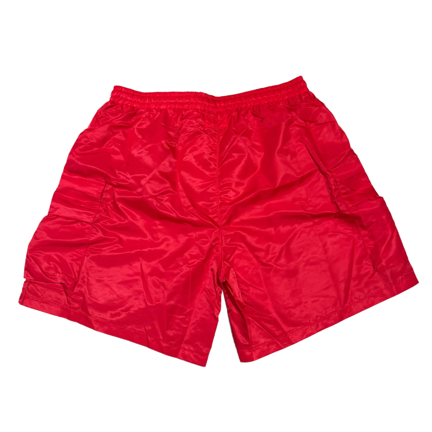 Saint Vanity 'Red' Nylon Shorts - Image 2