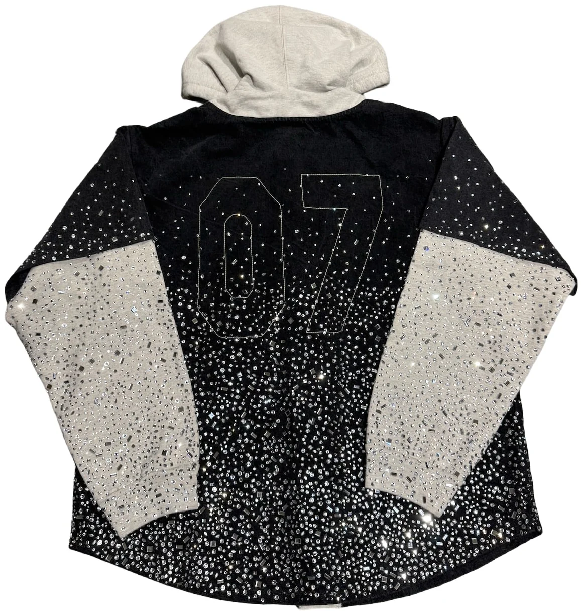 Satoshi Nakamoto '07' Shattered Glass Hoodie - Image 2