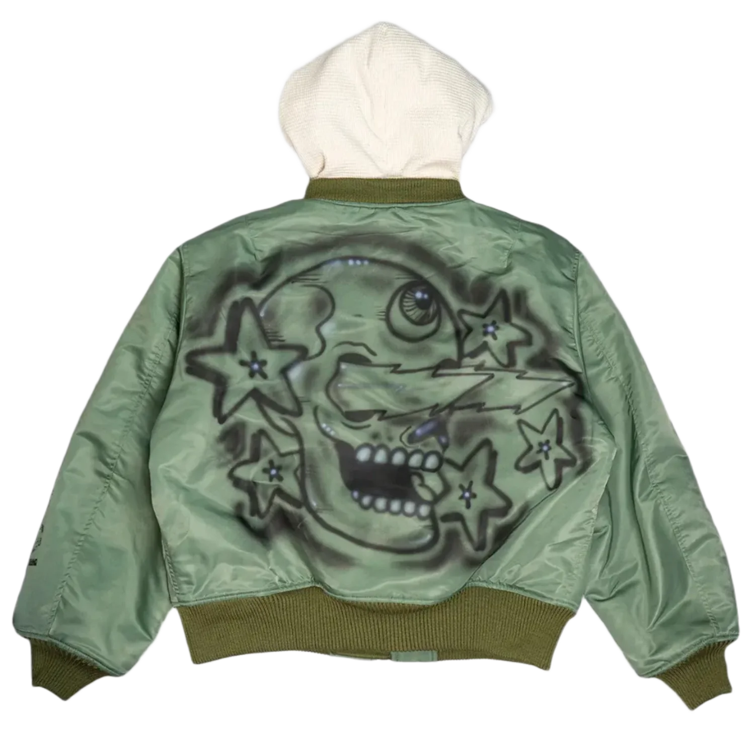 Satoshi Nakamoto 'Abandoned Theme Park' Bomber Jacket - Image 2