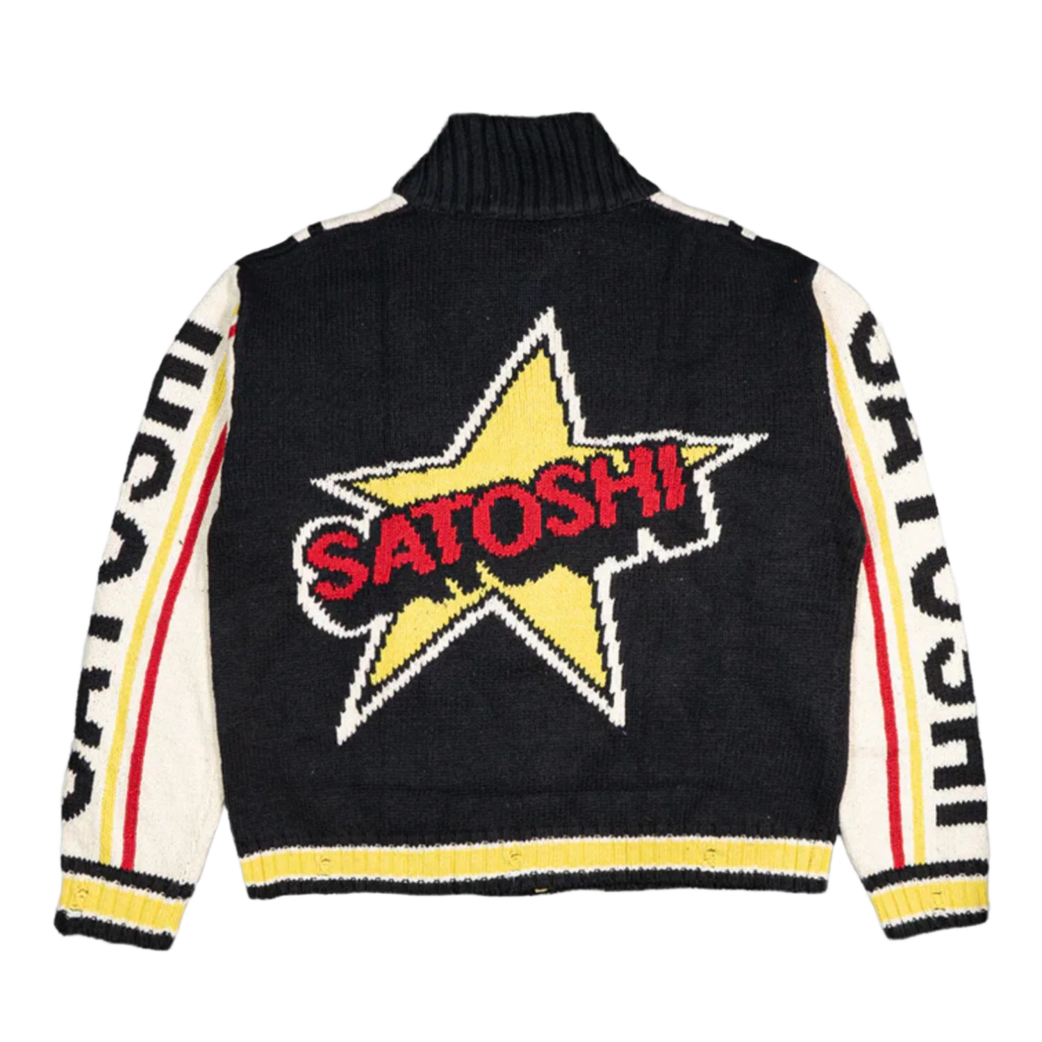 Satoshi Nakamoto 'Memory' Varsity Cardigan - Image 2
