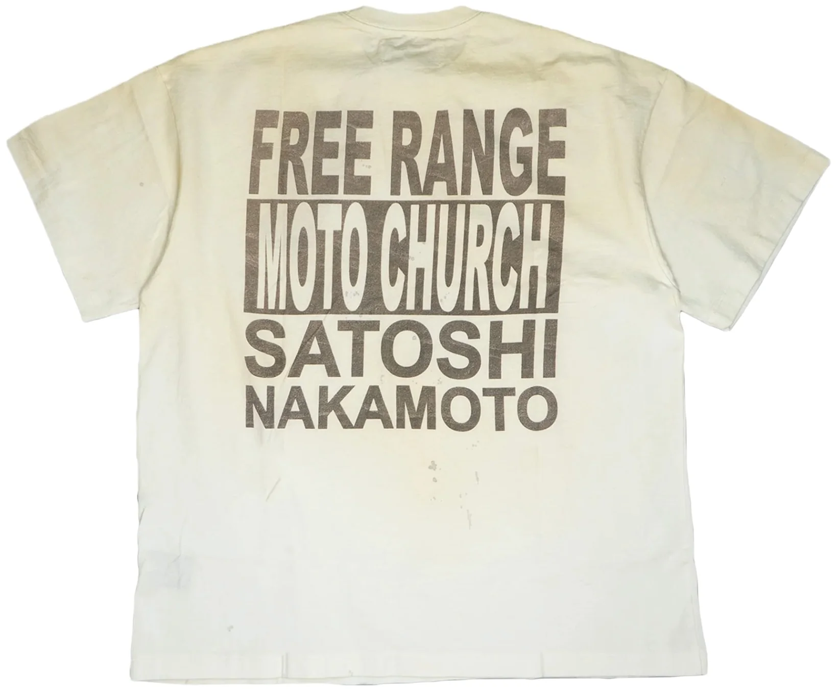Satoshi Nakamoto 'Moto Church' Tee - Image 2