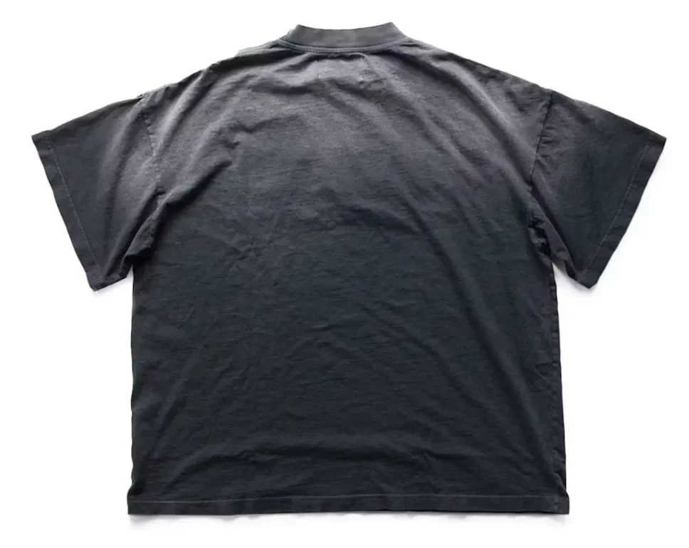Satoshi Nakamoto 'Studded Logo' Black Tee - Image 2