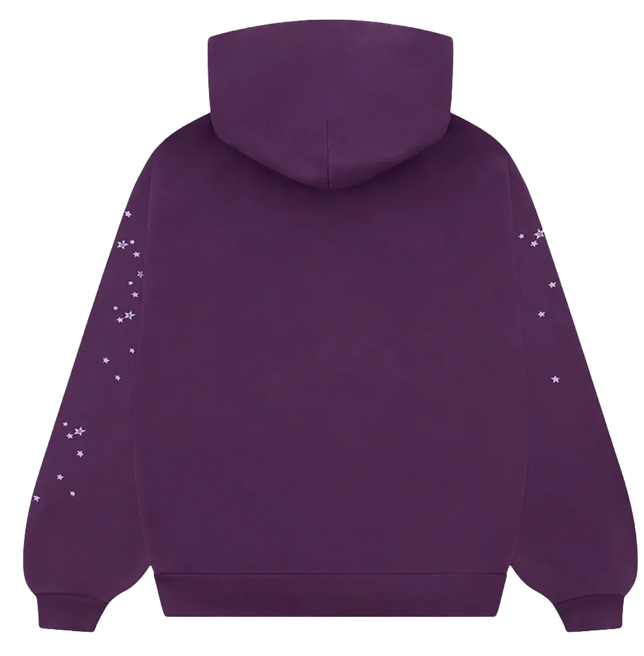Sp5der Star OG Web Hoodie Purple - Image 2