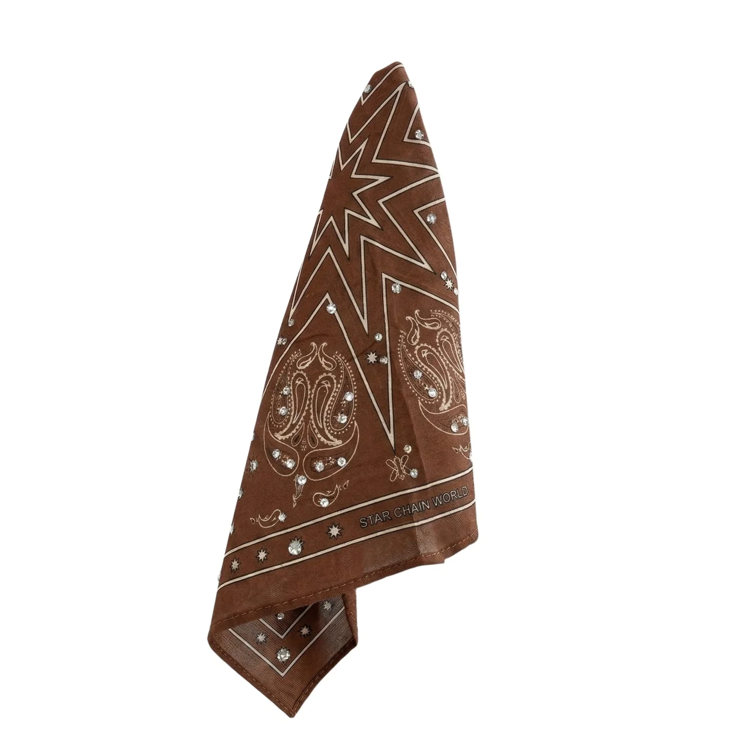 Starchain World 'Brown' Stardana Scarf - Image 2