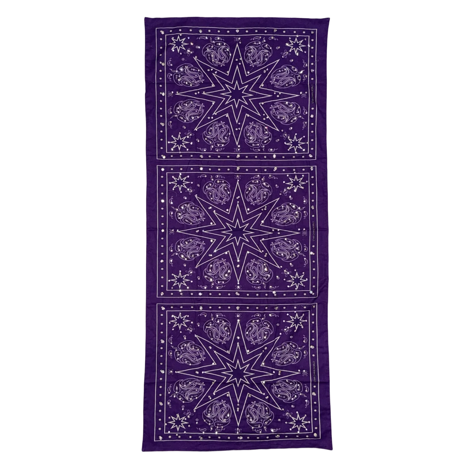 Starchain World 'Purple' Stardana Scarf