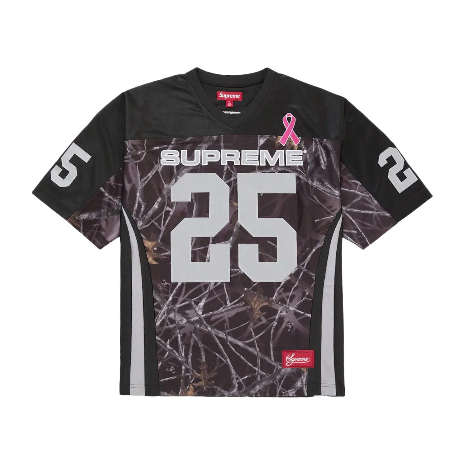 Supreme Breast Cancer Awareness Football Jersey Black