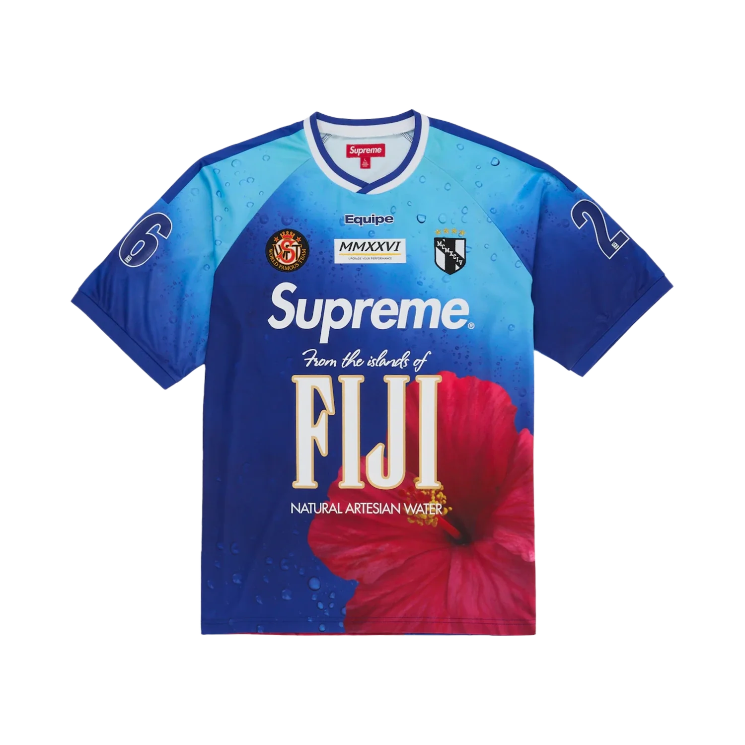 Supreme Fiji Soccer Jersey Multicolor