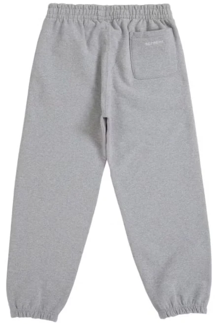 Supreme 'Grey' S Logo Sweatpants - Image 2